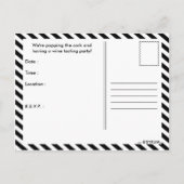 Weinprobe Party Einladung (Rückseite)