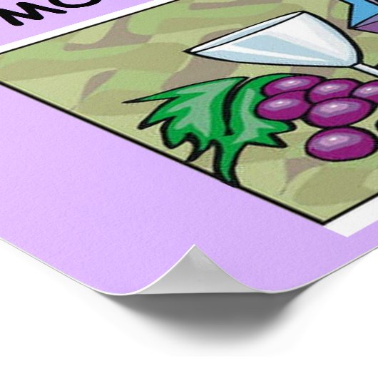 Weinprobe Poster (Ecke)