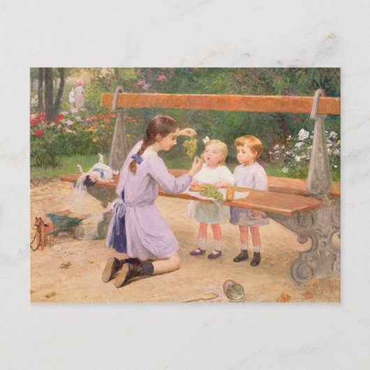 Weinprobe Postkarte (Vorderseite)