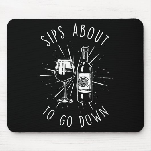 Weinprobe und Weinprobe Mousepad (Vorne)