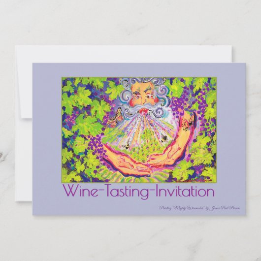 Weinproben "Mighty Winemaker" (Vorderseite)