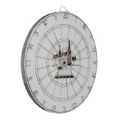 WEINRACK-DARTBOARD DARTSCHEIBE (Vorderseite Links)