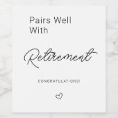 Weinrebe Geschenk für Wein, Funny Ideale Weinetikett (Einzelnes Label)