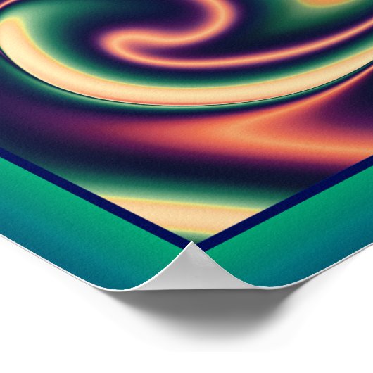 Weinrebe Poster (Ecke)