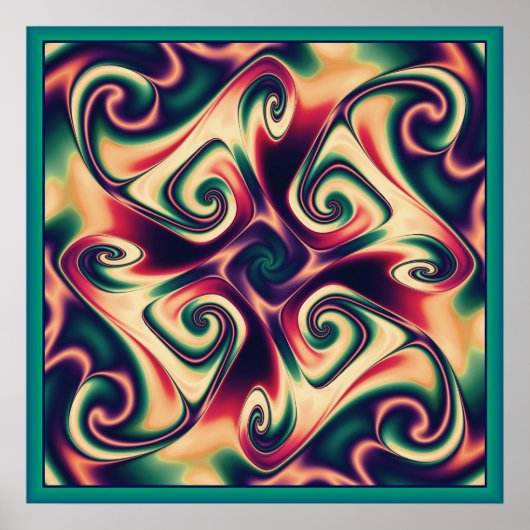 Weinrebe Poster (Vorne)