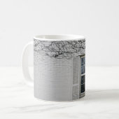 Weinrebe um Fenster Kaffeetasse (Vorderseite Links)