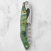 Weinreben Hillside Art Personalisiert Corkschraube Kellnermesser (Rückseite)