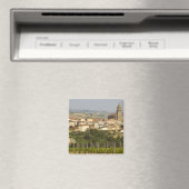 Weinreben im Vordergrund Magnet (In Situ (Geschirrspüler))