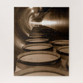 Weinreben in Keller im Willamette-Tal Oregon Puzzle (Vertikal)