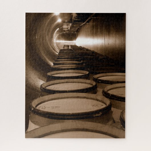 Weinreben in Keller im Willamette-Tal Oregon Puzzle (Vertikal)