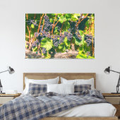 Weinreben Leinwanddruck (Insitu (Schlafzimmer))