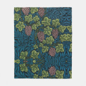 Weinreben mit Trauben rosa Trauben  Fleecedecke (Vorderseite)