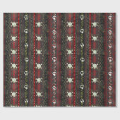 Weinreben O' Death Samhain Halloween Weihnachtssch Geschenkpapier (Flach)