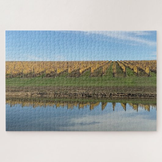 Weinreflexion Puzzle (Horizontal)