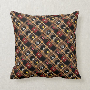 Weinregal Abstract Kissen