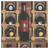 Weinregal-Stoff Stoff (Nahaufnahme)