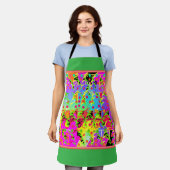 Weinreifen Schürze (Getragen)