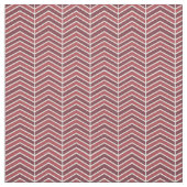 Weinrotes Zickzack Muster Stoff (Muster)