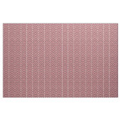 Weinrotes Zickzack Muster Stoff (Fat Quarter (45,7 x 55,9 cm))