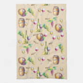 Weinroute Mendrisiotto Geschirrtuch (Vertikal)