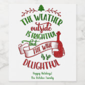 Weinroute Mendrisiotto Weinetikett (Einzelnes Label)