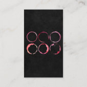 Weinroute Mendrisiotto | Weinstöcke Visitenkarte (Rückseite)