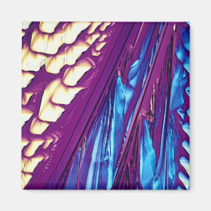 Weinsäure-Kristalle Magnet