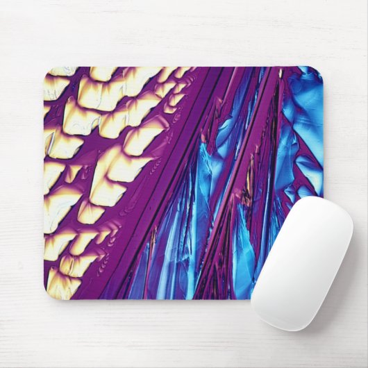 Weinsäure-Kristalle Mousepad (Mit Mouse)