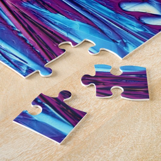 Weinsäure-Kristalle Puzzle (Seite)