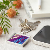 Weinsäure-Kristalle Schlüsselanhänger (Seite)