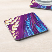 Weinsäure-Kristalle Untersetzer (Linke Seite)