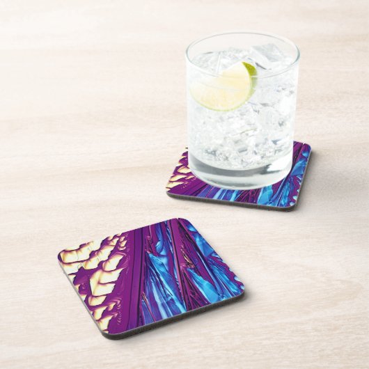 Weinsäure-Kristalle Untersetzer (Rechte Seite)