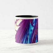 Weinsäure-Kristalle Zweifarbige Tasse (Mittel)