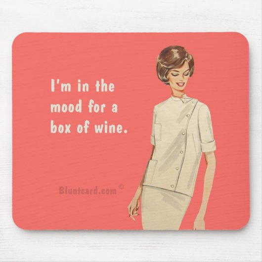 Weinschlauch Mousepad (Vorne)