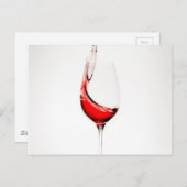 Weinspritze Postkarte (Vorne/Hinten)