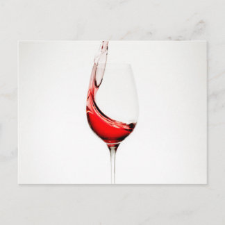 Weinspritze Postkarte