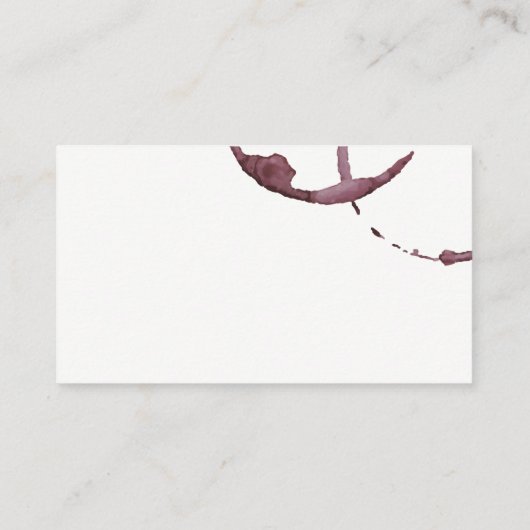 Weinstain-Logo | Hintergrund Visitenkarte (Rückseite)