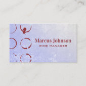 Weinstein | Hintergrundinformationen Visitenkarte (Vorderseite)