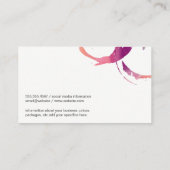 Weinstein | Weinberg Visitenkarte (Rückseite)