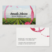 Weinstein | Weinfeld Visitenkarte (Vorne/Hinten)