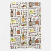 Weinstile Küchentücher (Vertikal)