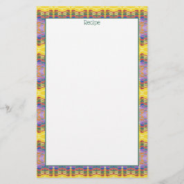 Weinstöcke mit Aquamarinen Briefpapier