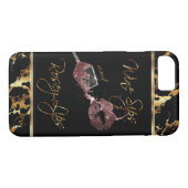 Weinstöcke und Roseweine - Rose Dusty Case-Mate iPhone Hülle (Rückseite (Horizontal))