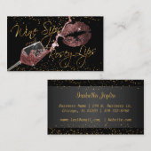 Weinstöcke und Roseweine - Rose Dusty Visitenkarte (Vorne/Hinten)