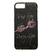 Weinstöcke und Rosey Lips 2 - Dusty Rose Case-Mate iPhone Hülle (Rückseite)