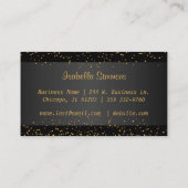 Weinstöcke und süße Lippen Visitenkarte (Rückseite)