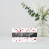 Weinstöcke | Wein Visitenkarte (Stehend Vorderseite)