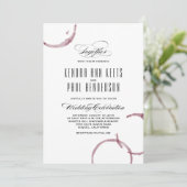 Weinstöcke Weinkeller Weinkultur und Erde Weinrout Einladung (Stehend Vorderseite)