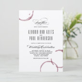 Weinstöcke Weinkeller Weinkultur und Erde Weinrout Einladung (Stehend Vorderseite)