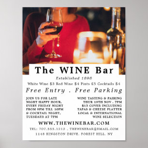 Weinszene, Bar/Weinkellerei, Bar Poster